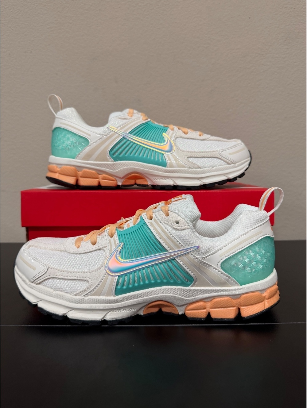 Size 6.5Y/8 Women - Nike Vomero 5 GS “Sail Orange Chalk”